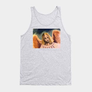 It Came Upon A Midnight Clear Angel Tank Top